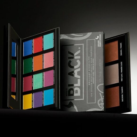 🦋$2 ~ Black Radiance 3D Highlighting Palette Make it Black Limited Edition - Picture 7 of 11